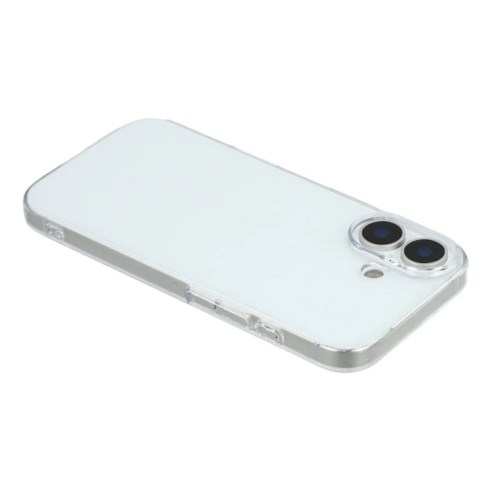 For iPhone 17 Case Glitter Transparent Hard PC Phone Cover - 5