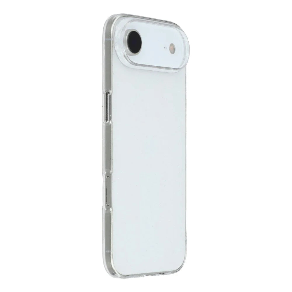 For iPhone Air Case Glitter Transparent Hard PC Phone Cover - 3
