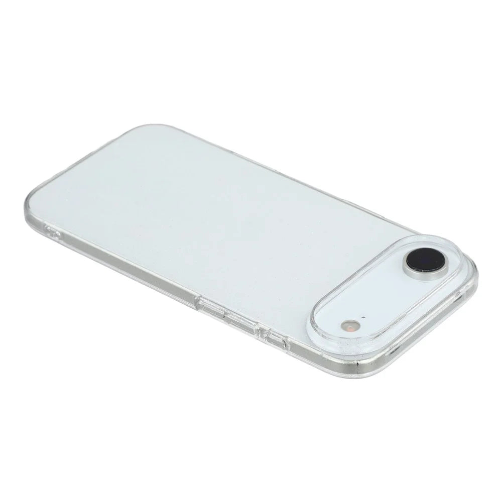 For iPhone Air Case Glitter Transparent Hard PC Phone Cover - 5