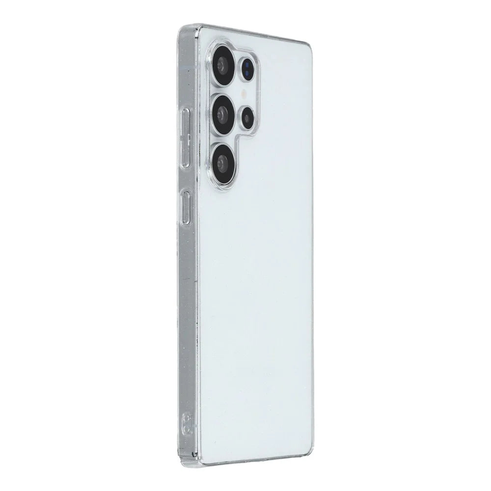 For Samsung Galaxy S25 Ultra Case Glitter Transparent Hard PC Phone Cover - 3