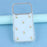 For iPhone 18 Pro / 17 Pro Case Rhinestone Edge Small Tulips Decor TPU + PC IMD Phone Cover - Glitter White - 6