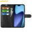 AMORUS For iPhone Air Wallet Case Litchi Texture Shockproof Leather Flip Stand Phone Cover - Black - 2