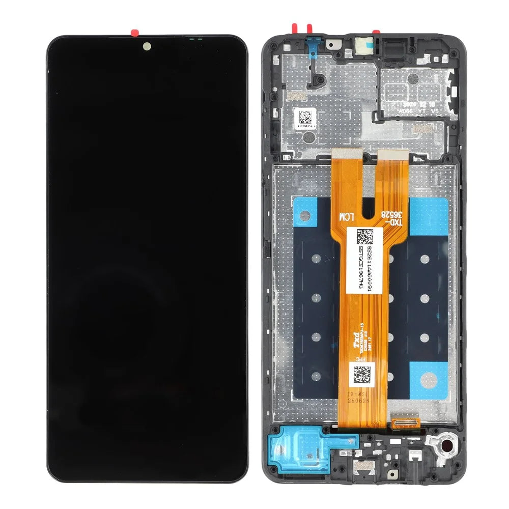 For Samsung Galaxy A06 5G A066 Grade C LCD Screen and Digitizer Assembly + Frame (Without Logo) - 1