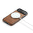 MAGKING K1 Series For iPhone Air Magnetic Case PC + TPU + PU Leather Phone Cover - Brown - 7