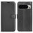 AMORUS For Google Pixel 10 Pro XL Wallet Case Litchi Texture Shockproof Leather Flip Stand Phone Cover - Black - 1