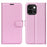 AMORUS For OnePlus 13T 5G Wallet Case Litchi Texture Shockproof Leather Flip Stand Phone Cover - Pink - 1