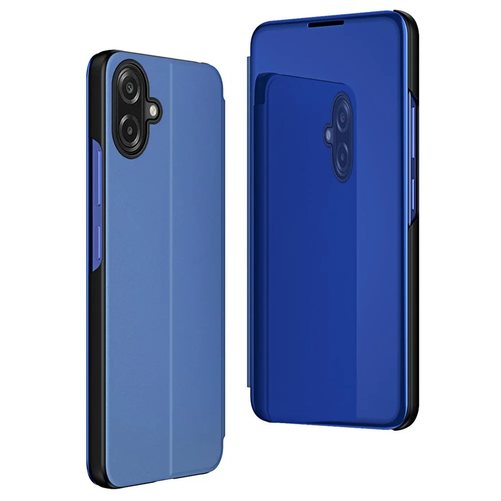 For Samsung Galaxy A07 4G Flip Leather Cover with Stand Full Body Protective Phone Case - Blue - 2