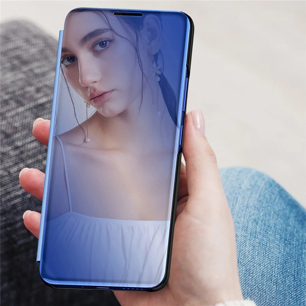 For Samsung Galaxy A07 4G Flip Leather Cover with Stand Full Body Protective Phone Case - Blue - 5