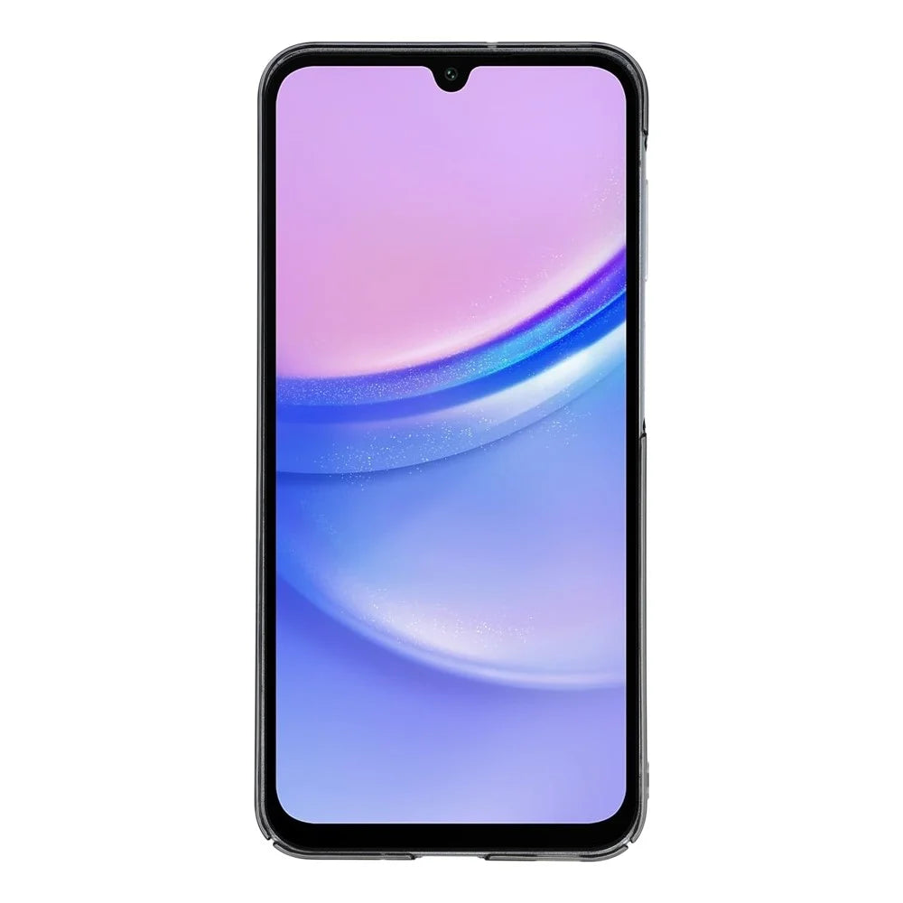 For Samsung Galaxy A15 5G Crystal Clear Magnetic Case Hard PC Phone Cover - Transparent Black - 2