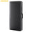AMORUS For iPhone 18 Pro / 17 Pro Stand Cases Calf Texture Genuine Split Leather Wallet Phone Cover - Black - 6