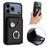 For iPhone 18 Pro Max / 17 Pro Max Case YB Leather Coating Series - Black - 4