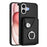 For iPhone 17 Case YB Leather Coating Series - Black - 1