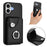 For iPhone 17 Case YB Leather Coating Series - Black - 4