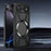 For iPhone Air Case Magnetic Case Hollow Heat Dissipation PC + Silicone Phone Coverr - Black - 2