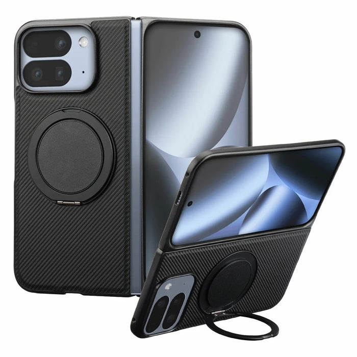 VILI TCY for Google Pixel 9 Pro Fold 5G Magnetic Phone Case with Rotary Kickstand PC TPU Back Cover - 1