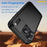 AMORUS For iPhone 17 Pro Max Case Carbon Fiber Texture Brushed Protective Phone Cover - Black - 3