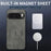 WANLONFENG For Google Pixel 10 Pro XL Magnetic Case  SD1 Series Nappa Texture PC TPU Phone Cover - Grey - 2