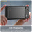 AMORUS For iPhone Air Case Carbon Fiber Texture Brushed Protective Phone Cover - Black - 5