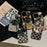 For iPhone 16 Pro Max Case Geometric Diamond Pattern Rhinestone Decor Electroplating TPU Phone Cover - Black - 5