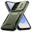 For Samsung Galaxy S25 FE Case Camshield TPU + PC Phone Cover Non-Slip Side Edge - Green - 1