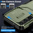 For Samsung Galaxy S25 FE Case Camshield TPU + PC Phone Cover Non-Slip Side Edge - Green - 3