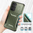 For Samsung Galaxy S25 FE Case Camshield TPU + PC Phone Cover Non-Slip Side Edge - Green - 4