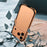 For iPhone 17 Pro Max Bumper Case Ultra Thin Metal TPU Phone Frame Protective Cover - Orange - 6
