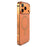 For iPhone 17 Pro Max Case Metal TPU Frame PC Back Phone Cover Compatible with MagSafe - Orange - 1