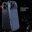For iPhone 17 Pro Max Case Metal TPU Frame PC Back Phone Cover Compatible with MagSafe - Orange - 7