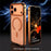 For iPhone 17 Pro Max Case Metal TPU Frame PC Back Clear Phone Cover Compatible with MagSafe - Navy Blue - 5