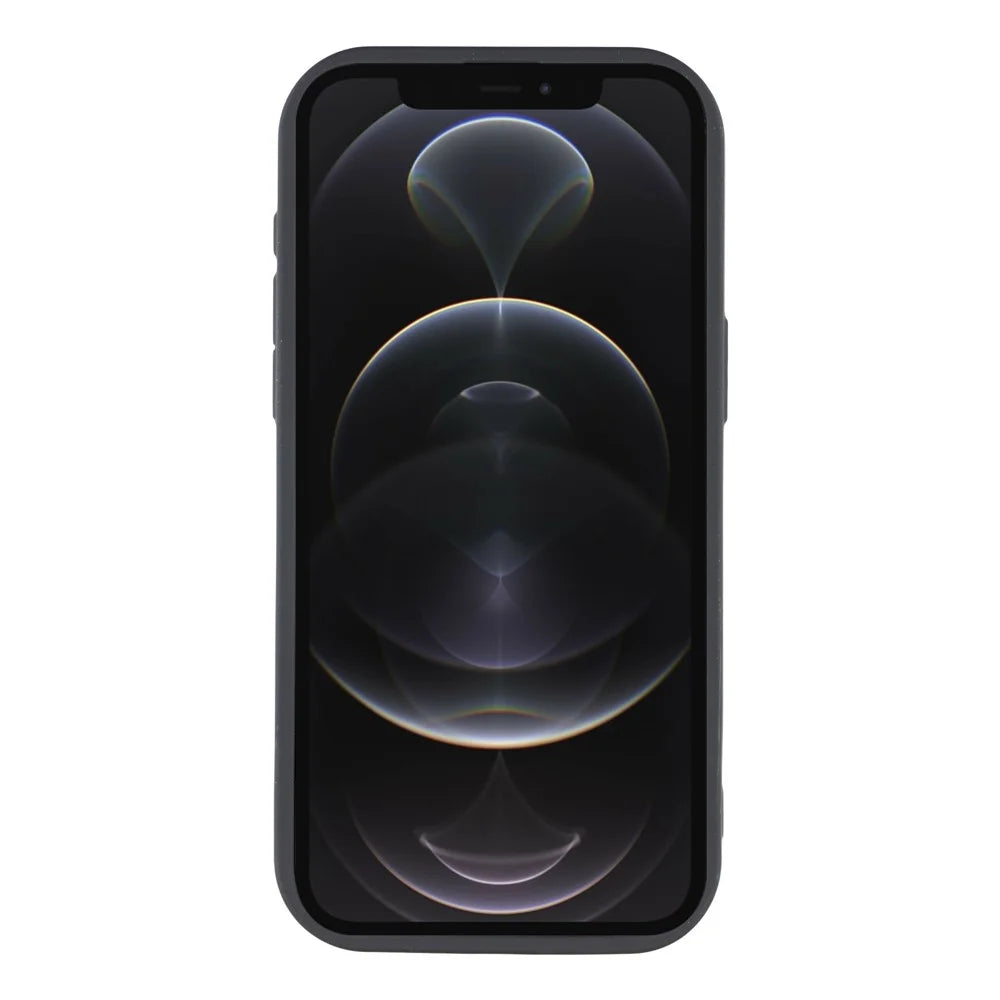 For iPhone 12 Pro Case Heart Pattern TPU Phone Cover with Stepped Edge - Black - 2