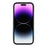 For iPhone 14 Pro Case Butterfly Print TPU Shockproof Phone Back Cover - Black - 2