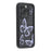 For iPhone 13 Pro Case Butterfly Print TPU Shockproof Phone Back Cover - Purple - 1