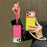 For iPhone 18 Pro / 17 Pro Case Clear Contrasting Colors Shockproof TPU Phone Back Cover with Wrist Strap - Yellow - 2