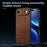 AZNS For iPhone Air Case Protective PU Leather Covered TPU Phone Shell - Brown - 3