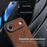 AZNS For iPhone Air Case Protective PU Leather Covered TPU Phone Shell - Brown - 5