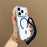 For iPhone 17 Pro Case Compatible with MagSafe Hard PC Phone Back Cover with Wrist Strap - Sapphire - 2