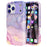 For iPhone 17 Pro Case Water Transfer Printing PC + TPU Phone Cover - P-GWL10027 - 1