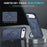 For iPhone Air Shockproof Case TPU + PC Phone Cover Compatible with MagSafe Rotating Kickstand - Sapphire - 5