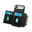 For iPhone Air Case Card Bag Kickstand TPU + PU Phone Cover - Black - 3