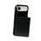 For iPhone Air Case Card Bag Kickstand TPU + PU Phone Cover - Black - 4