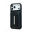 For iPhone 17 Pro Max Case Card Bag Kickstand TPU + PU Phone Cover - Black - 7