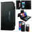 For iPhone 17 Pro Max Case Detachable 2 in 1 Magnetic Closure PU Leather Wallet Phone Case - Black - 1