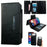 For iPhone Air Case Detachable 2 in 1 Magnetic Closure PU Leather Wallet Phone Case - Black - 1