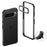For Google Pixel 10 Pro XL Bumper Cases Metal Frame Heat Dissipation Cover with Lens Protector - Black - 1