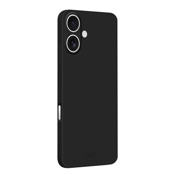 MOFI For iPhone 16 Case  Skin Touch Soft TPU Protective Phone Cover - Black - 1