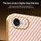 For iPhone 17e / 16e Phone Case Carbon Fiber Textured Electroplated TPU Back Cover - Pink - 6