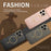 For iPhone 15 Pro Max Phone Case Carbon Fiber Textured Electroplated TPU Back Cover - Pink - 5