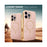 For iPhone 14 Pro Max Phone Case Carbon Fiber Textured Electroplated TPU Back Cover - Pink - 4