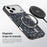 DUX DUCIS For iPhone 17 Pro Case  Moro Series Compatible with MagSafe UV Pattern Leather + PC + TPU Phone Cover - Black - 4